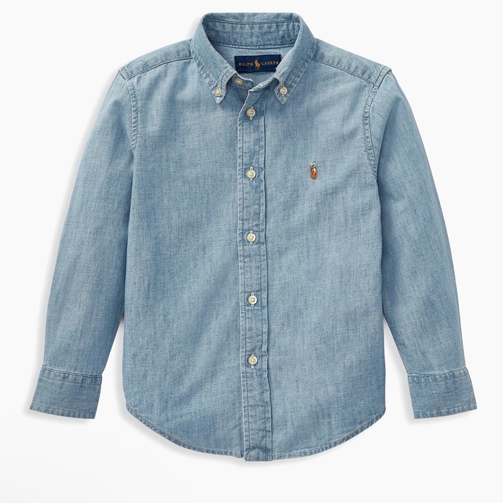 Ralph Lauren Kids Cotton Chambray Shirt